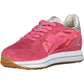 Red Fabric Women Sneaker