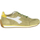 Green Fabric Women Sneaker