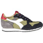 Green Fabric Women Sneaker