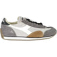 Gray Fabric Women Sneaker