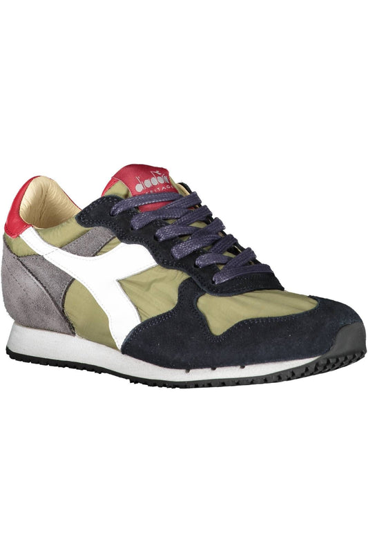 Green Fabric Women Sneaker