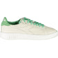 White Fabric Women Sneaker
