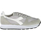 Gray Fabric Women Sneaker