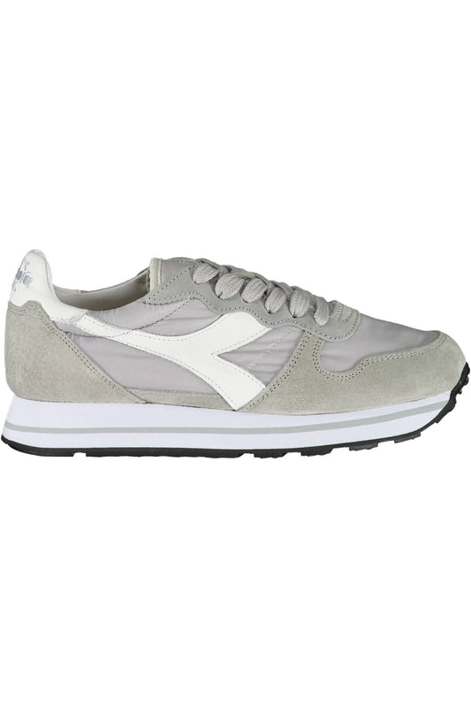 Gray Fabric Women Sneaker