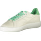 White Fabric Women Sneaker