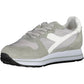 Gray Fabric Women Sneaker