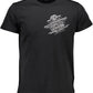 Black Cotton Men TShirt