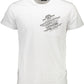 White Cotton Men T-Shirt