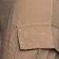 Beige Comfort-Fit Elegance Trousers