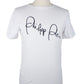 White Cotton Men T-Shirt