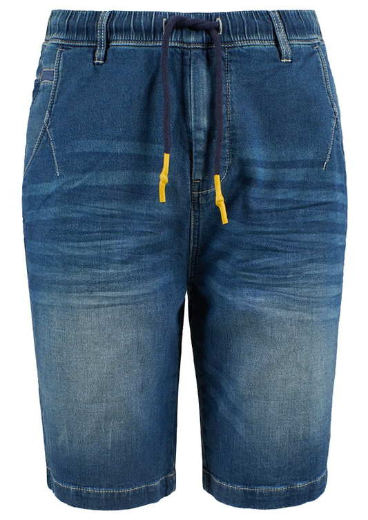 Blue Cotton Men Bermuda Short