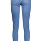 Blue Cotton Women Jeans