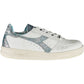 White Fabric Women Sneaker
