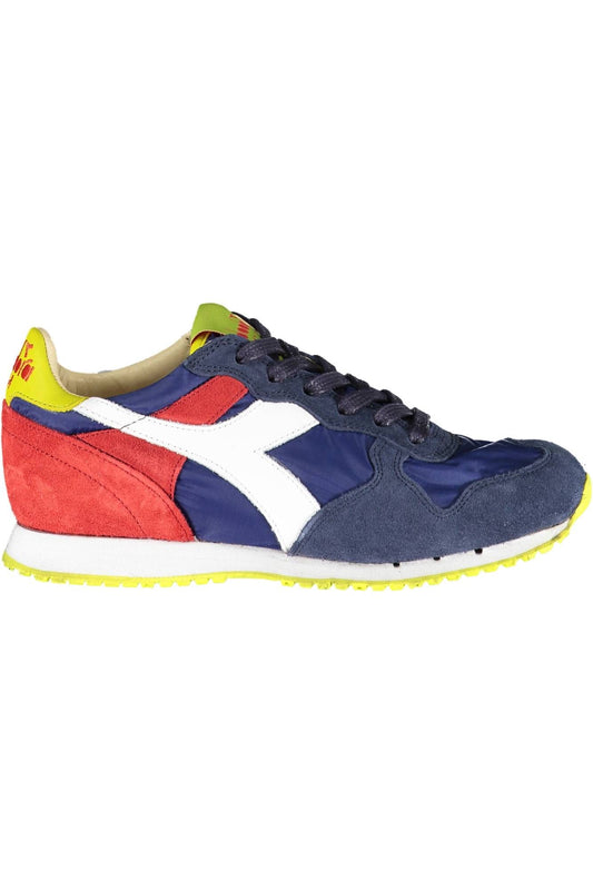Blue Fabric Women Sneaker