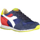 Blue Fabric Women Sneaker