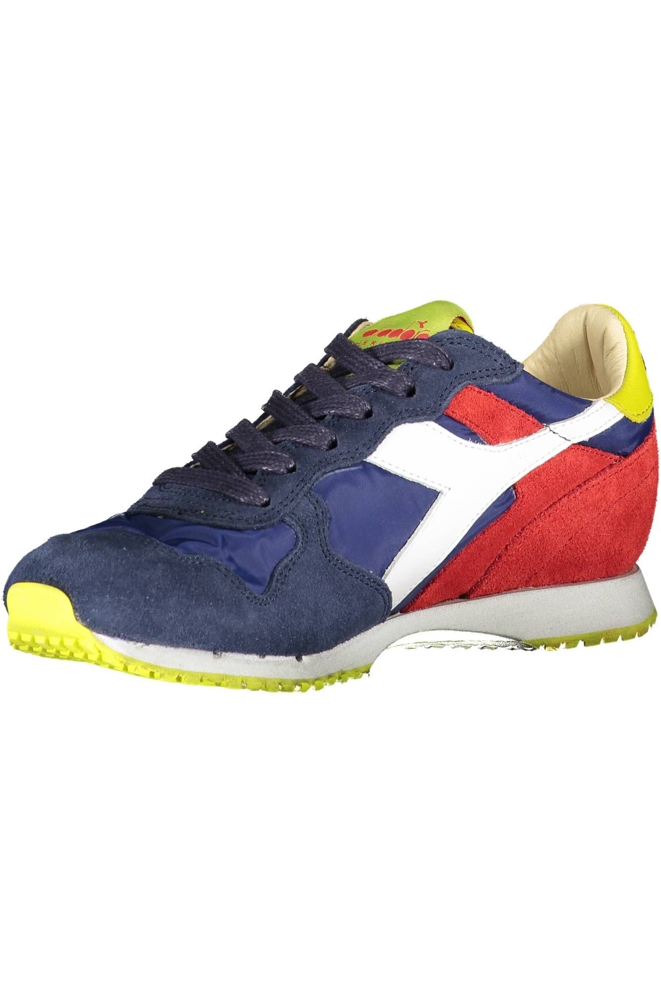 Blue Fabric Women Sneaker