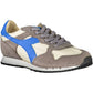 Gray Fabric Women Sneaker
