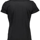 Black Cotton Men T-Shirt