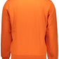Orange Cotton Men Sweater