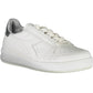 White Fabric Women Sneaker