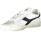 White Fabric Women Sneaker