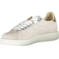 White Fabric Women Sneaker