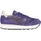 Blue Fabric Women Sneaker