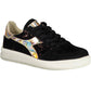 Black Fabric Women Sneaker