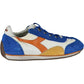 Blue Fabric Women Sneaker