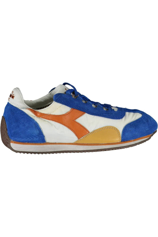 Blue Fabric Women Sneaker