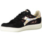Black Fabric Women Sneaker