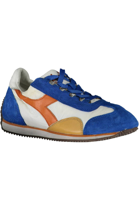 Blue Fabric Women Sneaker