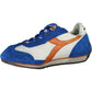 Blue Fabric Women Sneaker