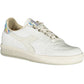 White Fabric Women Sneaker