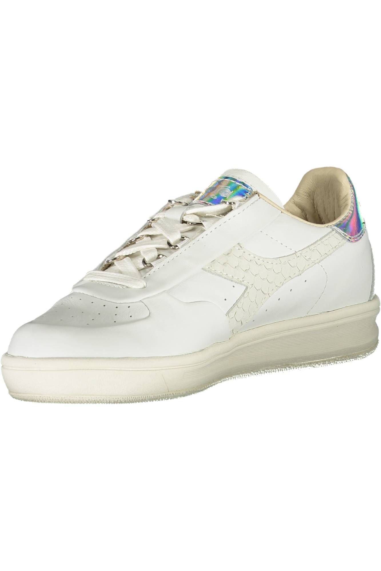 White Fabric Women Sneaker