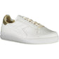 White Fabric Women Sneaker