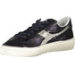 Black Fabric Women Sneaker