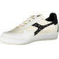 White Fabric Women Sneaker