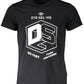 Black Cotton Men T-Shirt