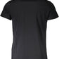 Black Cotton Men T-Shirt