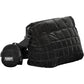 Black Polyethylene Women Clutch