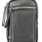 Black Polyurethane Women Handbag