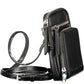 Black Polyurethane Women Handbag