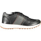 Black Eco Leather Men Sneaker