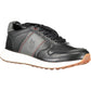 Black Eco Leather Men Sneaker