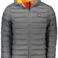 Gray Polyamide Men Jacket