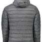 Gray Polyamide Men Jacket