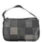 Black Polyethylene Women Handbag