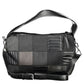 Black Polyethylene Women Handbag