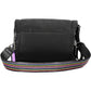 Black Polyester Women Handbag